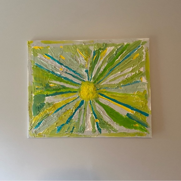 Textured Wall Art- Canvas Plaster Art-Wall Art for Home Wall Decor - Picture 3 of 3